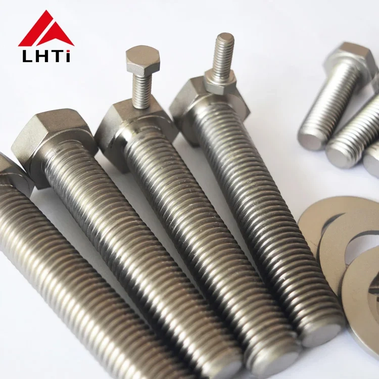 Top quality titanium fasteners din933 hex bolts and nuts M5 M6 M8 M10