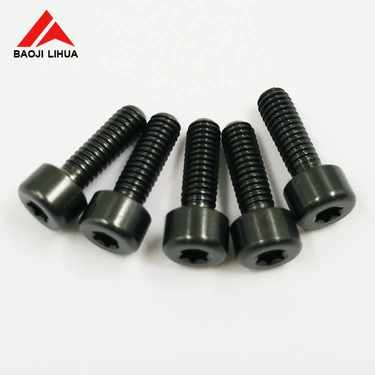 High quality Gr5 titanium bolt M6 M8 M10 DIN912 titanium screws