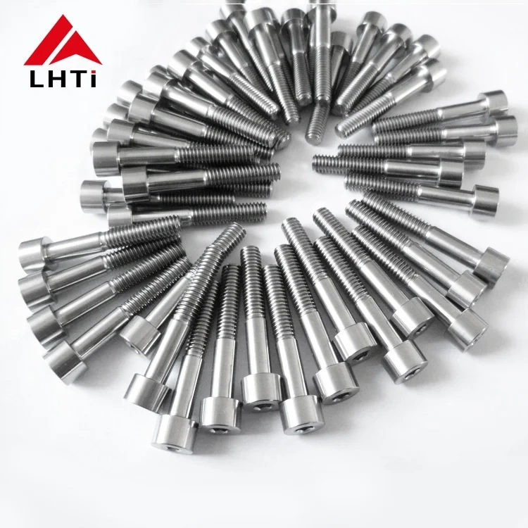 M4 M5 M6 M7 M8 Titanium Grade 5 DIN 912 Socket Head Cap Screw Bolt Fastener