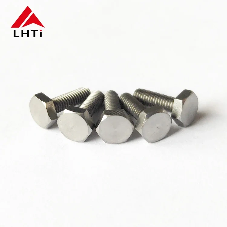 Top quality titanium fasteners din933 hex bolts and nuts M5 M6 M8 M10