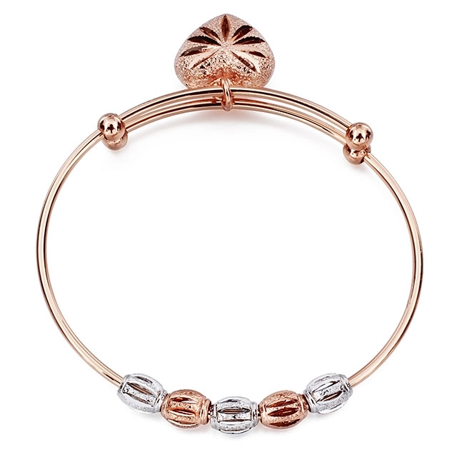 HAWSON Women Rose Gold Adjustable Bangle Bracelet