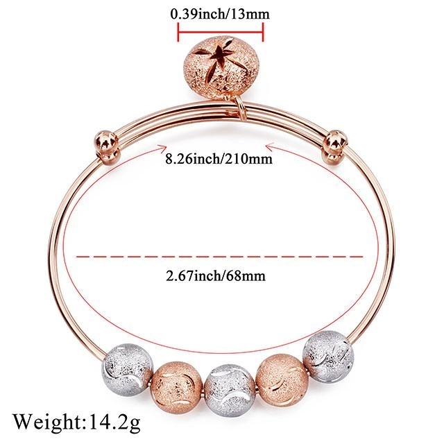 HAWSON Women Adjustable rose gold bracelet