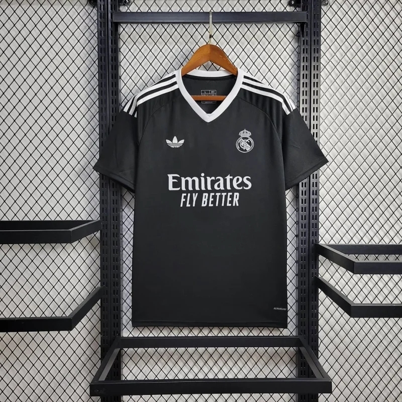 【FAN】24/25 Real Madrid Black Goalkeeper Jersey