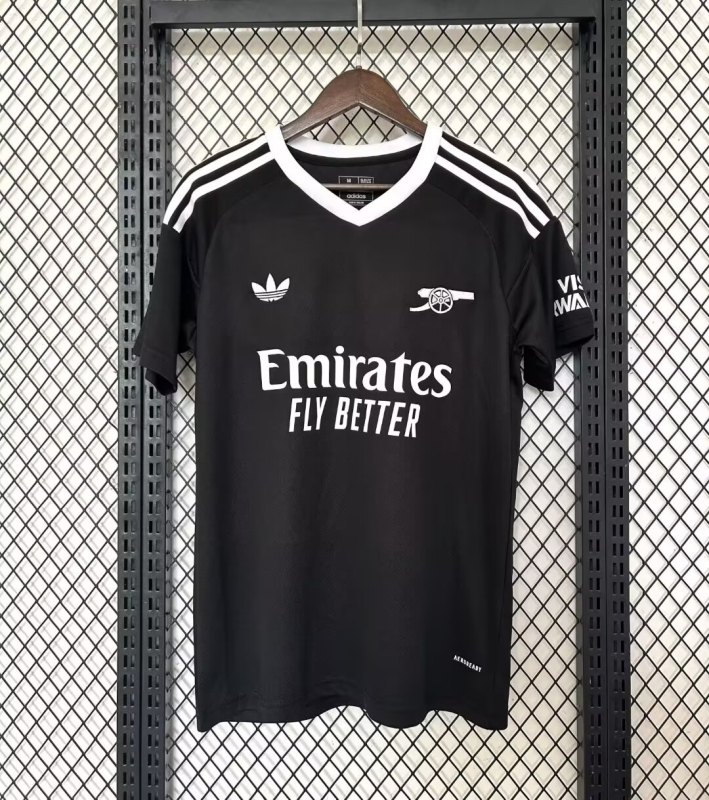 【FAN】24/25 Arsenal Black Goalkeeper Jersey