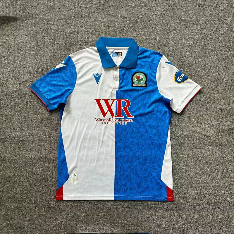 【FAN】24/25 Blackburn Rovers Home Jersey