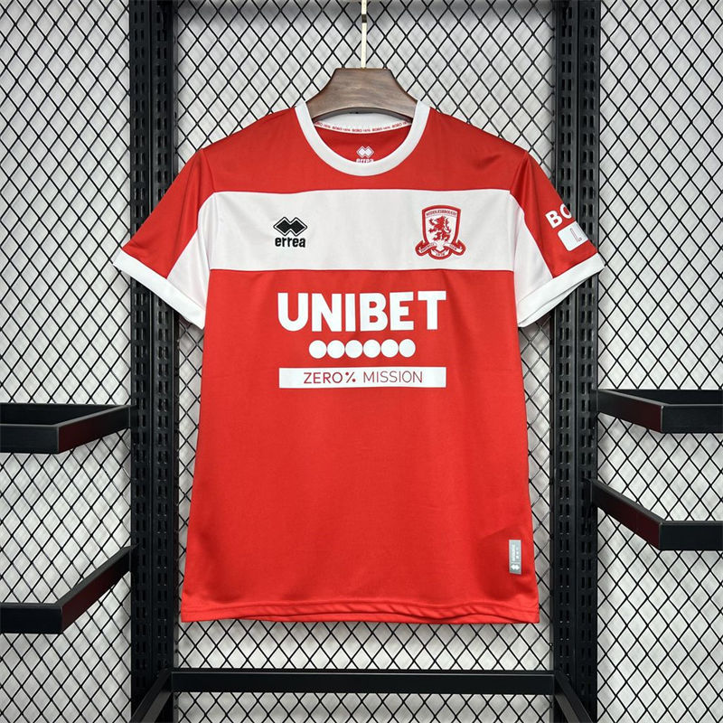 【FAN】24/25 Middlesbrough Home Jersey
