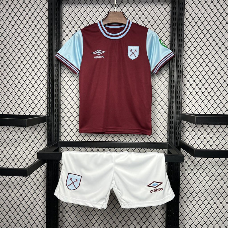 【Adult / Kids Kit】24/25 West Ham United Home Jersey