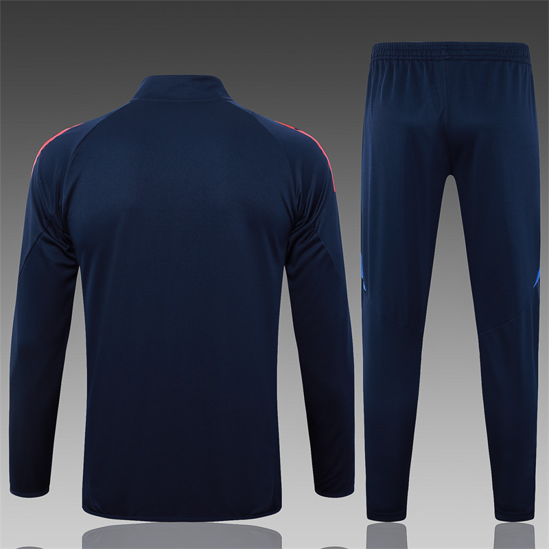 【Adult Training Wear 】A754 # 2425 Changla Italy Royal Blue (team emblem four-star)