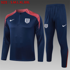 【Adult Training Wear 】B831 # 2425 Half Pull England Royal Blue