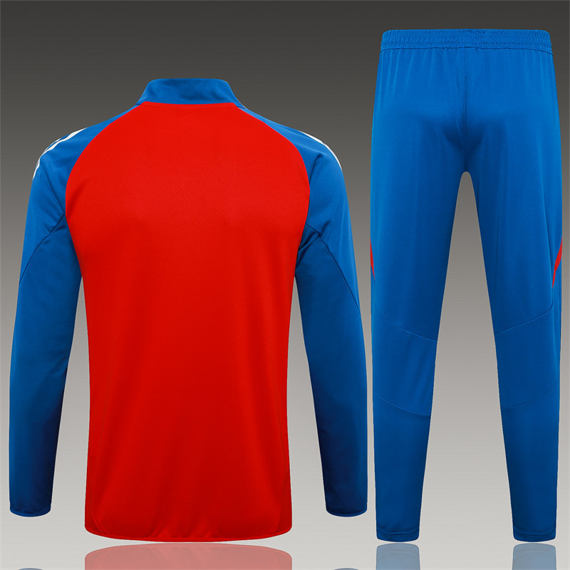 【Adult Training Wear 】A732 # 2425 Long Pull Spain Red