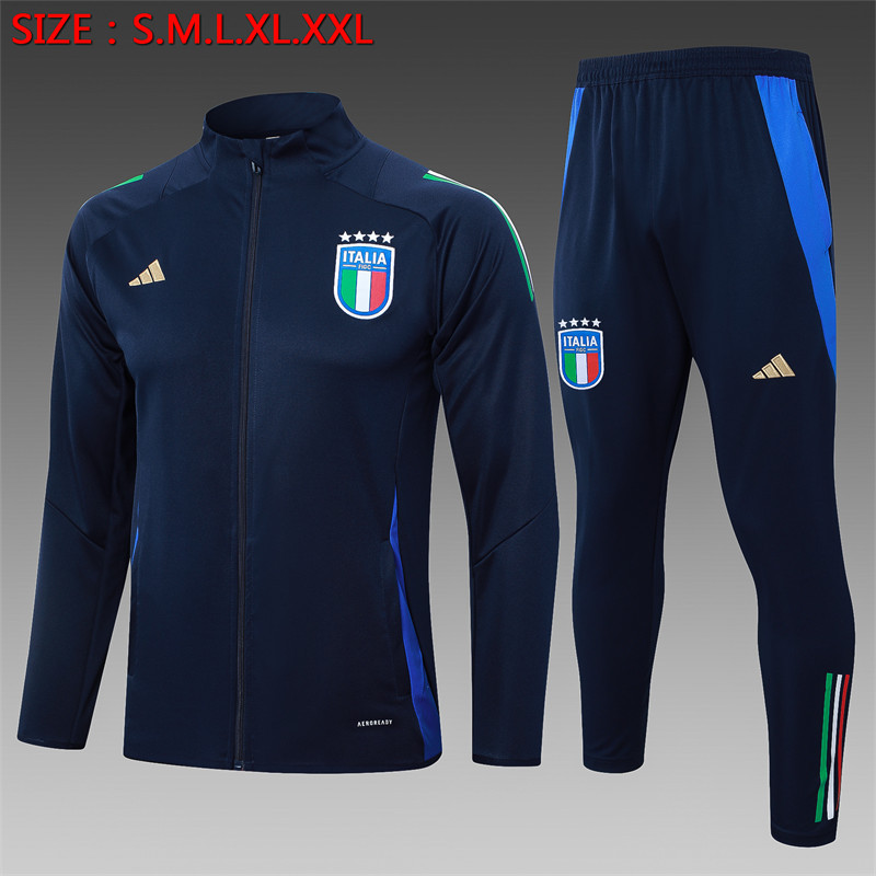 【Adult Training Wear 】A754 # 2425 Changla Italy Royal Blue (team emblem four-star)
