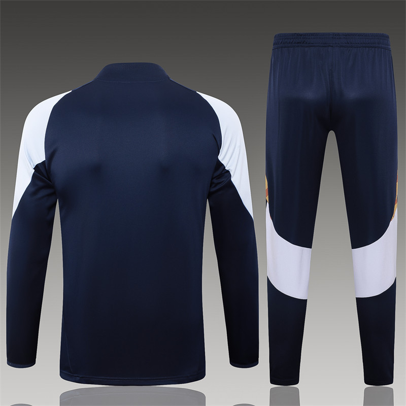 【Adult Training Wear 】B895 # 2425 Half La Real Madrid Royal Blue (light blue color scheme)