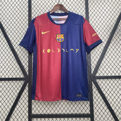 【FAN】24/25 Barcelona Home Coldplay Band Joint Edition Jersey