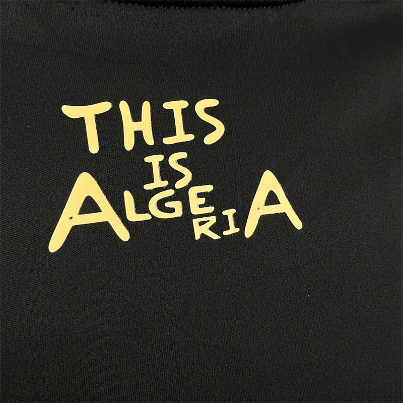 【FAN】24/25 Algeria Black Gold Jersey