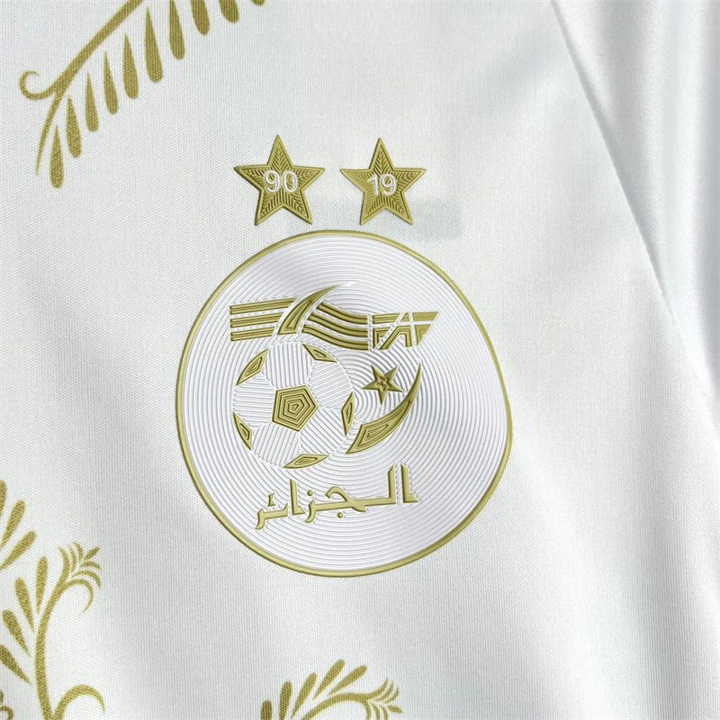 【FAN】24/25 Algeria White Gold Jersey