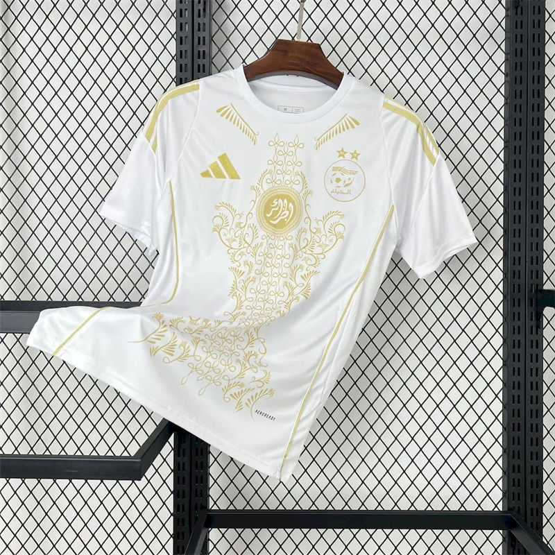 【FAN】24/25 Algeria White Gold Jersey