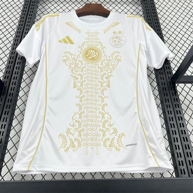 【FAN】24/25 Algeria White Gold Jersey