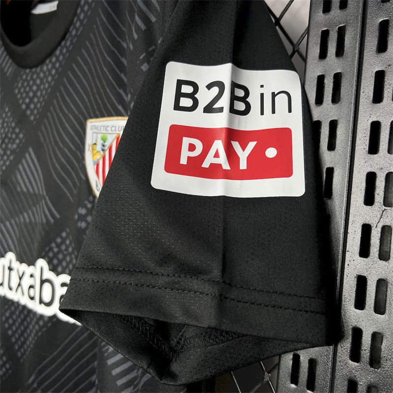 【FAN】24/25 Athletic Bilbao Black Goalkeeper Jersey