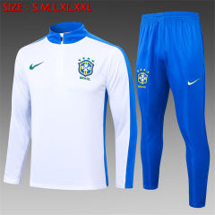 【Adult Training Wear 】B917 # 2425 Half La Brazil White
