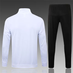 【Adult Training Wear 】A791 # 2425 Long Pull White Germany (Black Three Sides)