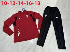 【Kids Kit Training Wear】SENLIN # 2425 Half Pull Cordoba Wine Red Children's Clothing