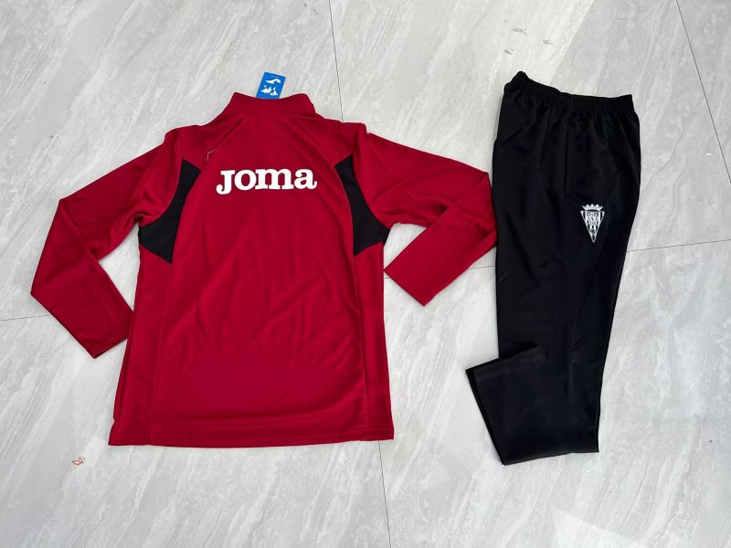 【Kids Kit Training Wear】SENLIN # 2425 Half Pull Cordoba Wine Red Children's Clothing