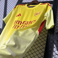 【FAN】25/26 Arsenal Yellow Goalkeeper Jersey