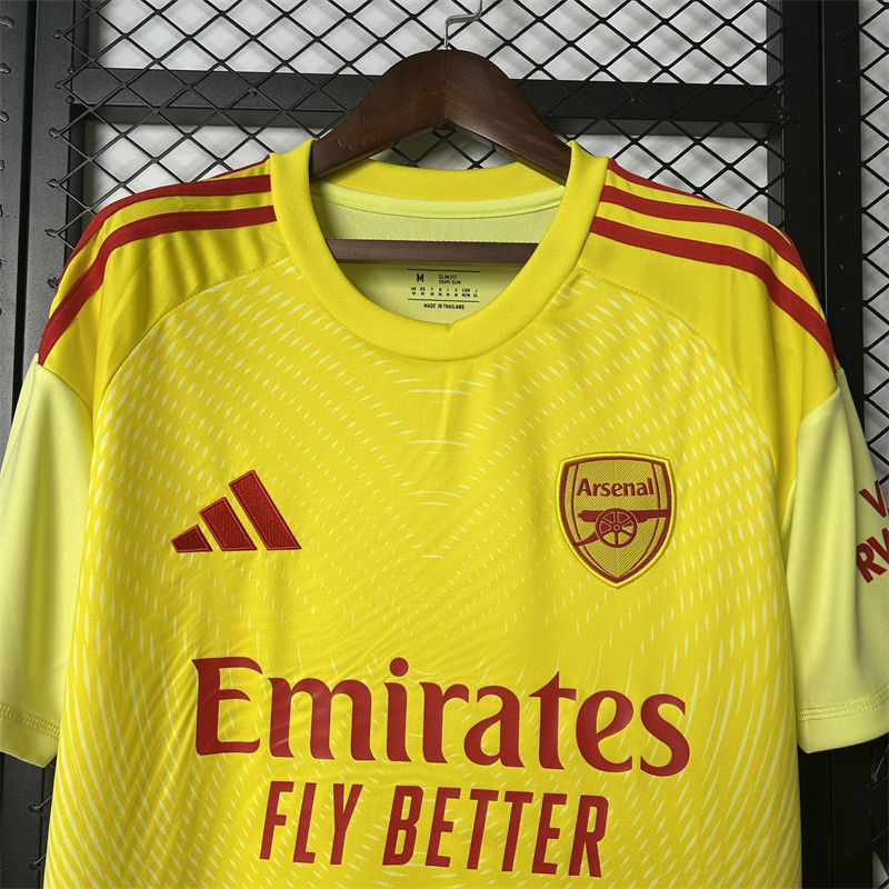 【FAN】25/26 Arsenal Yellow Goalkeeper Jersey