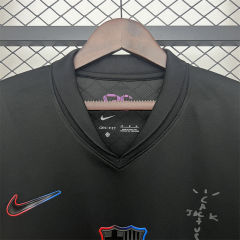 【FAN】24/25 Barcelona Away gray Travis Scott Co branded version Jersey