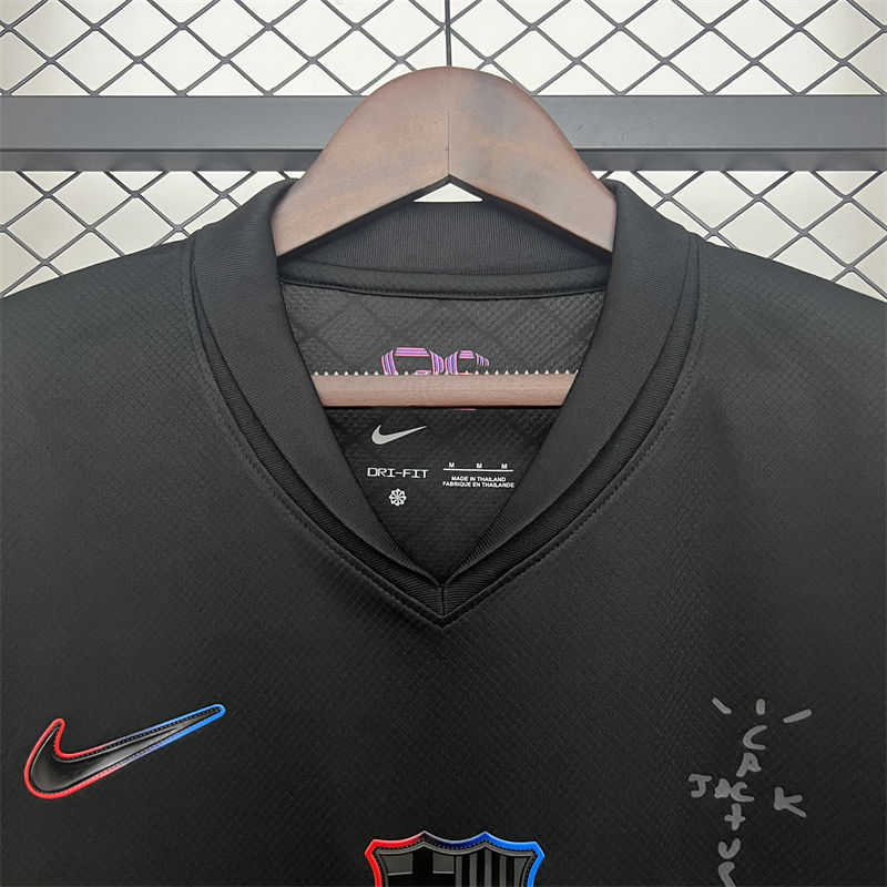 【FAN】24/25 Barcelona Away gray Travis Scott Co branded version Jersey