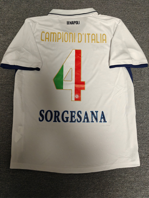 【FAN】24/25 NAPOLI MAGLIA GARA CAMPIONI D'ITALIA  AWAY Jersey