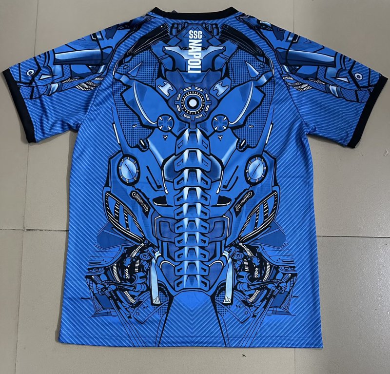【FAN】25/26 Napoli Coca-Cola Blue Pre match uniform Jersey