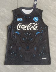 【FAN】25/26 Napoli Coca-Cola Black Pre match uniform Vest Jersey