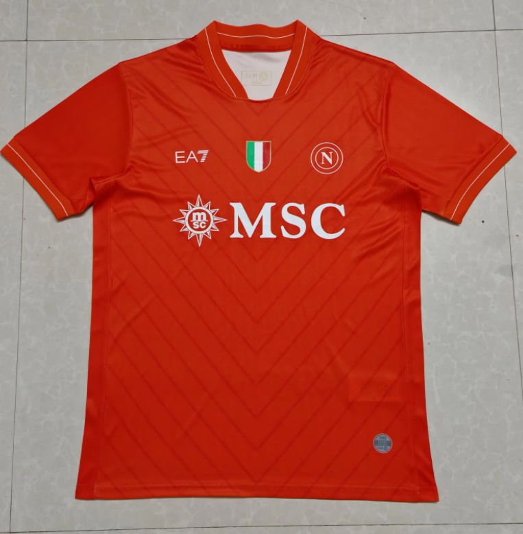 【FAN】25/26 Napoli Red Goalkeeper Jersey