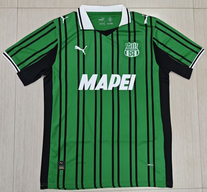 【FAN】25/26 Sassuolo Home Jersey