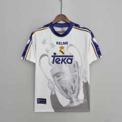 1997/98 Real Madrid Retro Jersey UCL Commemorate