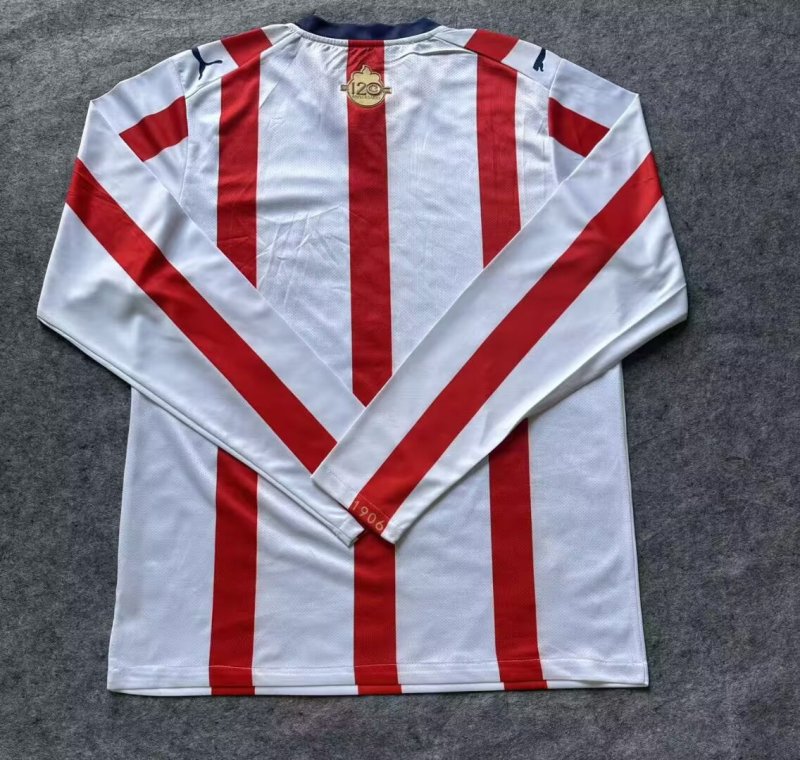 2026/27 Chivas 120th Anniversary Retro Jersey Long Sleeve