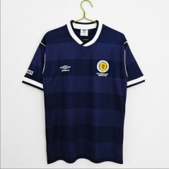 1986 World Cup Scotland Home Retro Jersey 