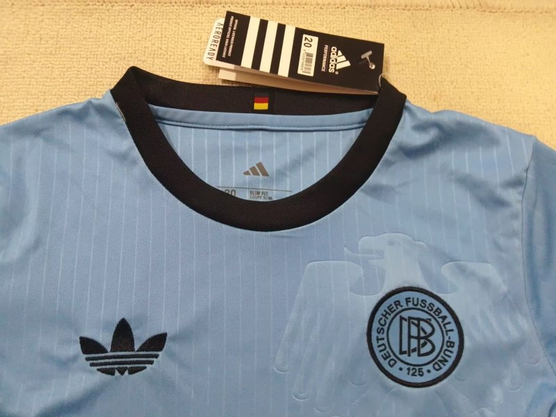 2025 Germany 125th Anniversary Blue Kids Jersey
