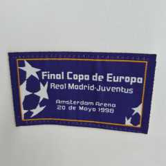 1997/98 Real Madrid Retro Jersey UCL Commemorate
