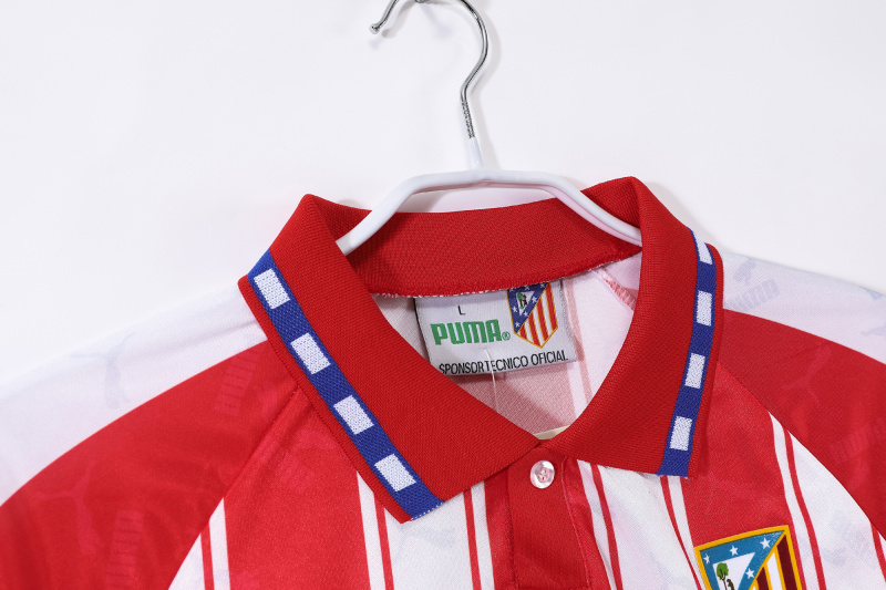 1994/95 Atletico Madrid Home Retro Jersey