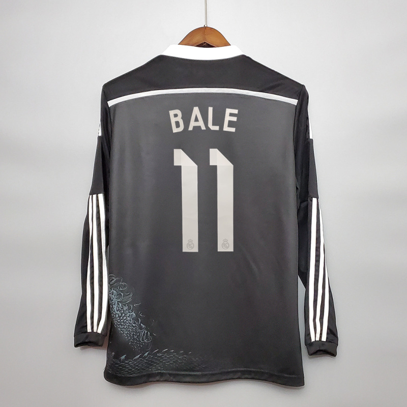 2014/15 Real Madrid Retro Long Sleeve Jersey Third Away