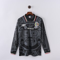 1998 Mexico Long Sleeve Retro Jersey Third Away World Cup