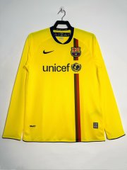 2008/09 Barcelona Away Retro Jersey Long Sleeve