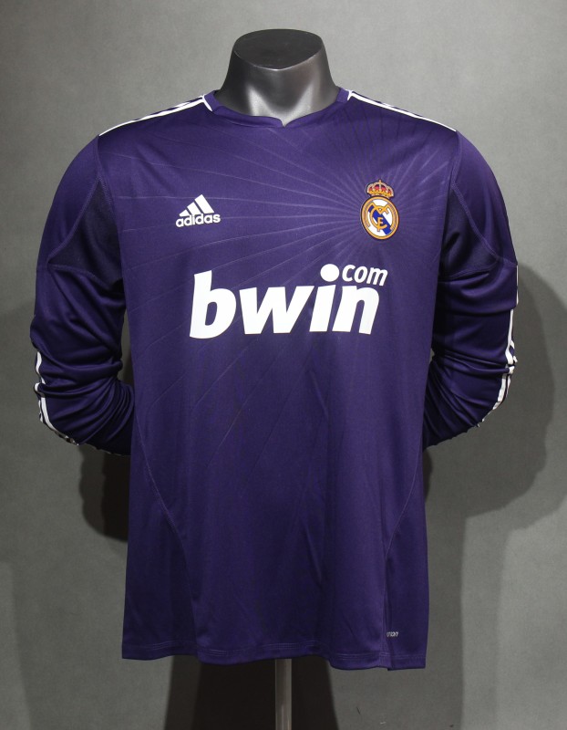 2010/11 Real Madrid Third Away Retro Jersey Player Version Long Sleeve