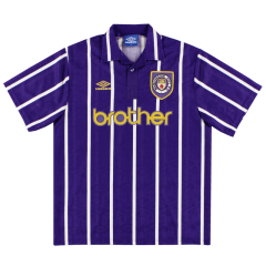 1992/93 Manchester City Retro Jersey Away