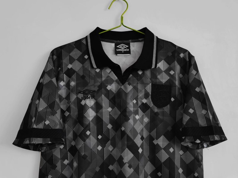 1990 World Cup England Away Retro Jersey  