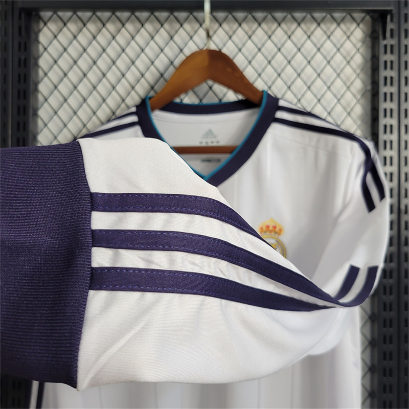 2012/13 Real Madrid Home Retro Jersey Long Sleeve