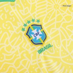 2024 Copa America Brazil Home Kids Jersey