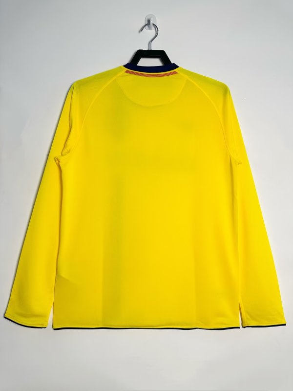 2008/09 Barcelona Away Retro Jersey Long Sleeve